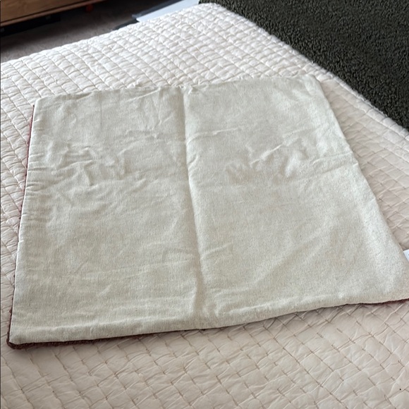 Set of 2 Boucle Pillow Cover 20x20 from Pottery Barn Color:Adobe - Picture 3 of 4